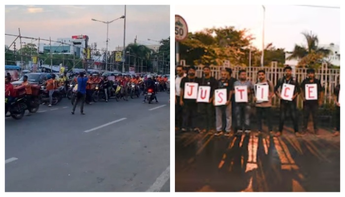 Residents turn off lights, Swiggy, Zomato partners take out protest rally: Kolkata unites to demand justice for RG Kar victim and protest against Mamata govt