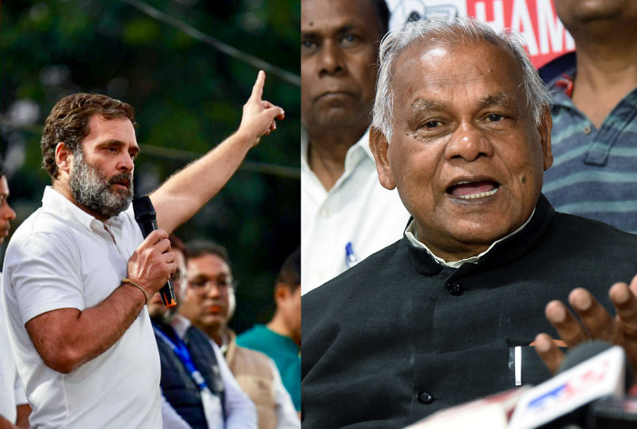 “No patriot will do this”: Mahadalit Jitan Ram Manjhi calls out Rahul Gandhi for his statements during the US visit