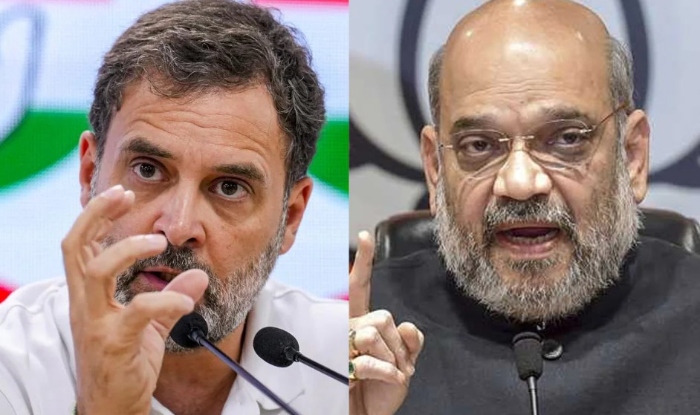 ‘Habit to stand with forces that conspire to devide the country’: Amit Shah responds to Rahul Gandhi’s reservation remark at Press Club event in USA
