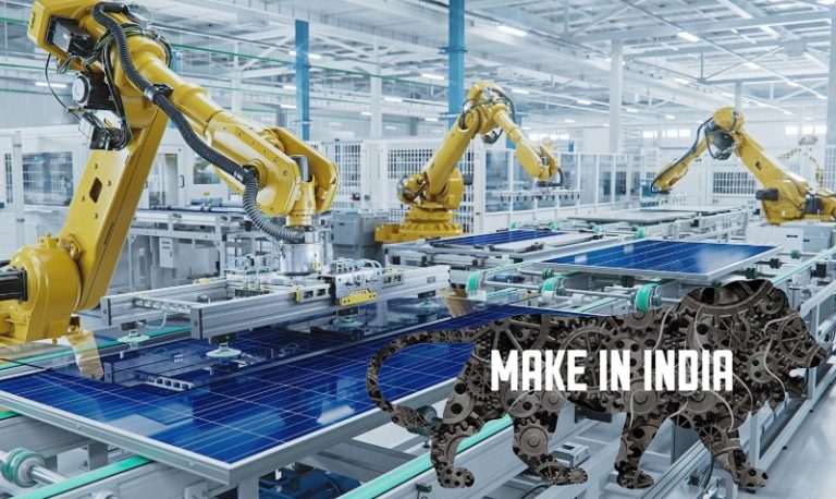 India’s solar PV module manufacturing capacity increases from 2.3 GW to 67 GW in 10 years under Make In India initiatives