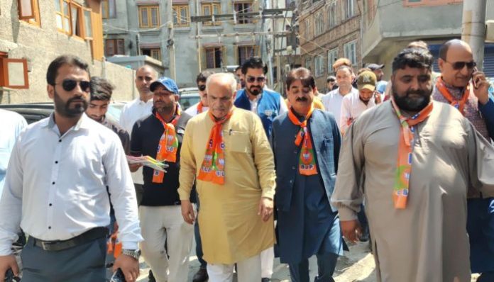 Door-to-door campaigning returns in Kashmir valley after 37 years