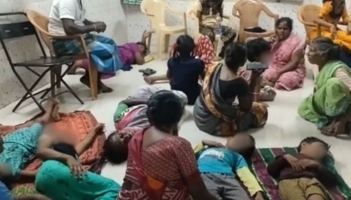 Tamil Nadu: More than 100 people including children fell sick after eating chicken biryani at a DMK event