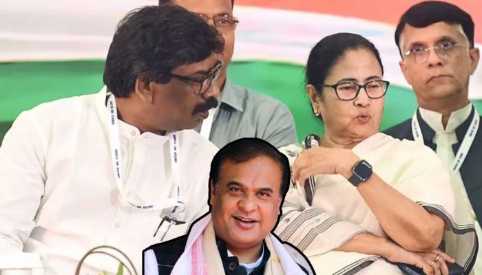 Mamata Banerjee seals Bengal-Jharkhand border accusing Jharkhand of causing floods, centre clarifies regulation committee has Bengal representative, Assam CM slams JMM for silence