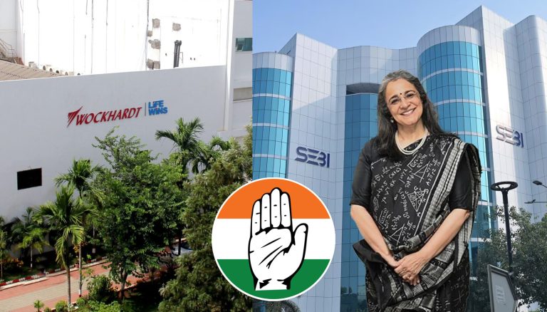 “Completely baseless and misleading”: Wockhardt denies Congress allegation that SEBI chief received rental income from it while probing the company