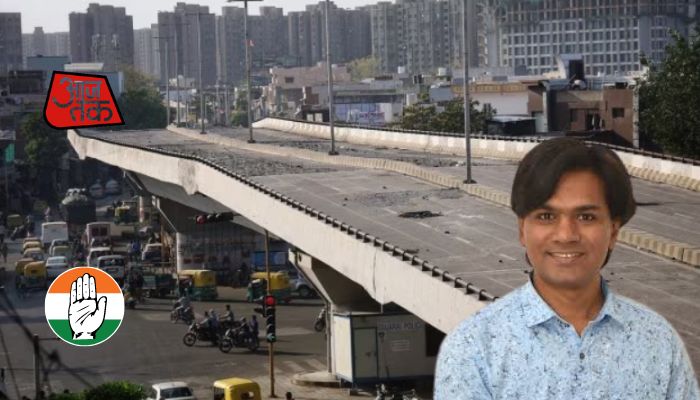 Aaj Tak, Mohammed Zubair spread fake news about cost of demolition of Hatkeshwar flyover in Gujarat, Congress amplifies lies. Here is the truth