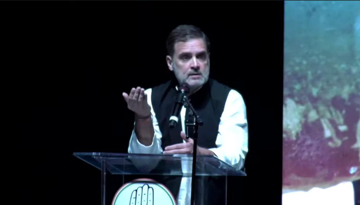 Rahul Gandhi peddles anti-India agenda in the USA again, claims there is a ‘battle’ going on between Hindi and other languages: How Congress has been fuelling it
