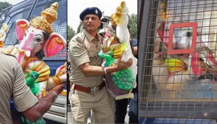 Karnataka: The story behind the heartbreaking picture of Lord Ganesh idol in a police van