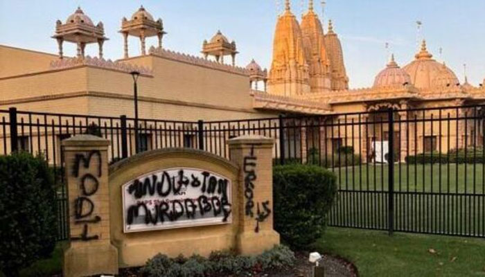 Hindu temple gets attacked and ABC’s Eye Witness News’s idea of reporting it is getting comments from Islamist organisation CAIR-with ties to terrorists