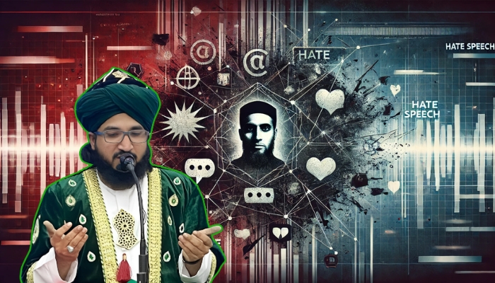 Video of Mufti Salman Azhari appeared in the online spat between Hindu and Muslim teens