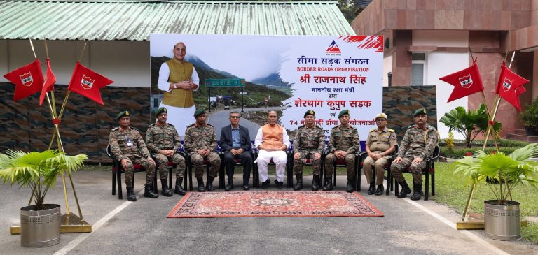 Defence Minister Rajnath Singh inaugurates 75 infrastructure projects of Border Roads Organisation worth Rs 2,236 crore
