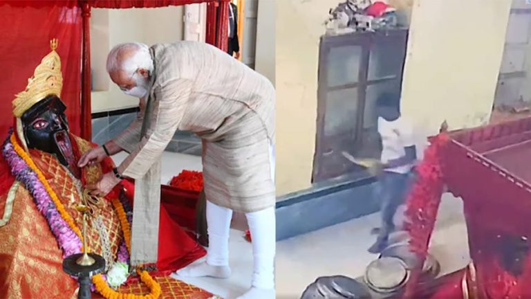 Bangladesh: 4 suspects arrested over theft of Maa Kali crown in Jeshoreshwari Shakti Peeth, the crown gifted PM Modi yet to be recovered