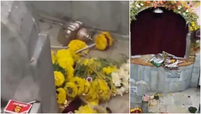 Telangana: Extremists vandalise Hindu temple, desecrate idol of the deity, one detained