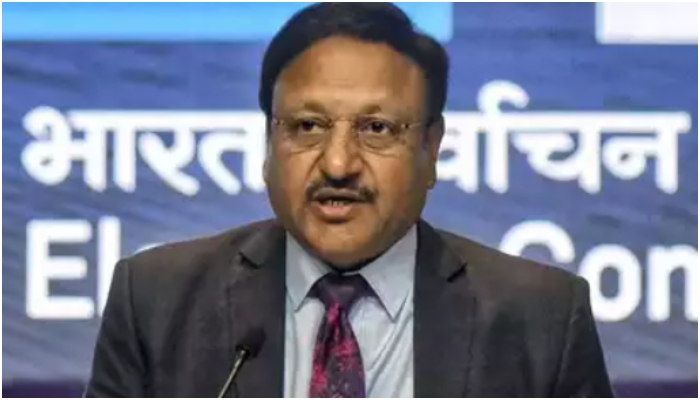 ‘EVMs 100 per cent foolproof’: CEC Rajiv Kumar rubbishes Congress claims of EVM tampering during Haryana elections