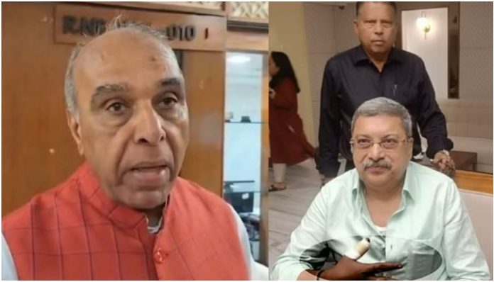 JPC meeting on Waqf Bill : TMC MP Kalyan Banerjee gets furious, attacks committee chief Jagdambika Pal's chair with glass bottle