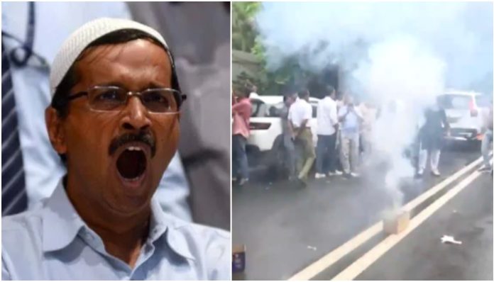 Hypocrite AAP's Kejriwal backs ban on firecrackers ahead of Diwali, here's how AAP burst firecrackers to celebrate his bail, have been avoiding stubble burning in Punjab
