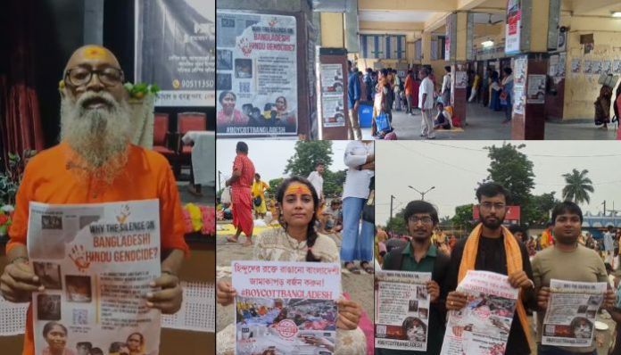 The many faces of resistance: Hindus in West Bengal launch 'Boycott Bangladesh' campaign over Islamist onslaught on minorities