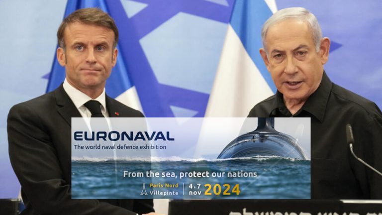 Israel to take legal and diplomatic action against French president Emmanuel Macron for banning Israeli companies from Euronaval defence show
