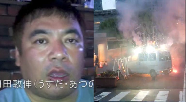 Japan: Man crashes van into PM Office and then throws Molotov cocktails at ruling party headquarters, arrested