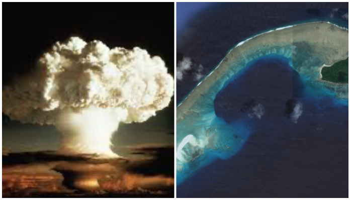 USA's 67 nuclear tests in Marshall Islands