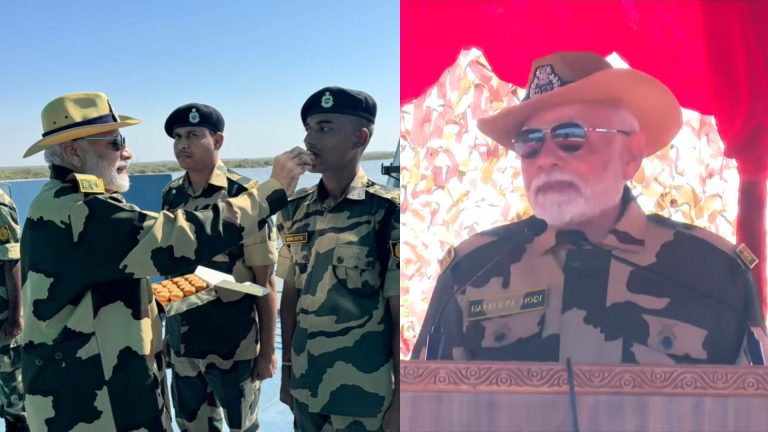 Bharat can’t compromise on even an inch of its borders, we trust our soldiers, not enemies: PM Modi while celebrating Diwali with armed forces in Kachchh