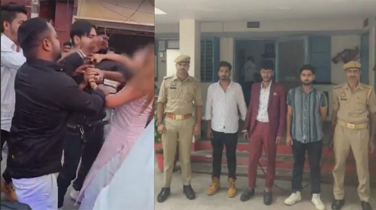 Moradabad: Shoaib, Imran, Salman molest Hindu girl and make obscene comments, the brave girl responds by thrashing them