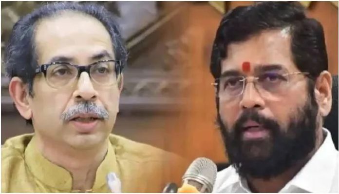 Eknath Shinde Uddhav Thackeray