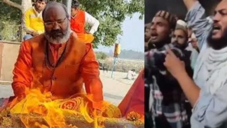 Police probes conspiracy angle; arrest 13 from Muslim mob who threw stones and chanted ‘sar tan se juda’ slogans against Yati Narsinghanand