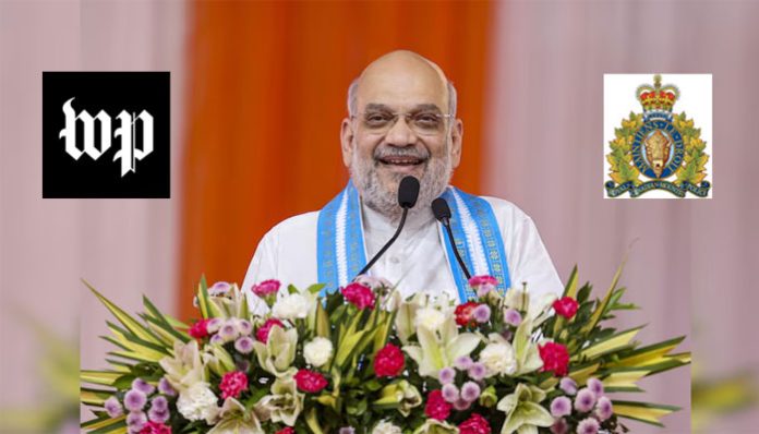 Canadian police admit that the country is safe haven for Khalistanis, blame Lawrence Bishnoi gang, Washington Post accuses Amit Shah of 'criminal activities'