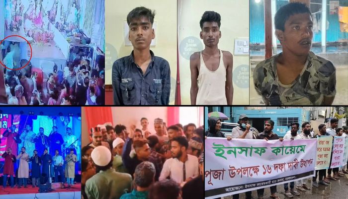 Attacks on Durga Puja: Multiple incidents across India and Bangladesh where Muslim mobs vandalised idols, pelted stones at Hindu devotees, hurled bombs and more