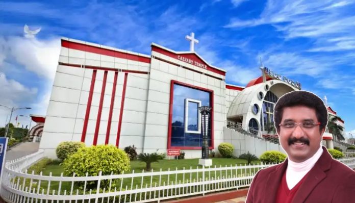 Calvary Temple in Hyderabad, known for its controversial conversion practices, attracts thousands each Sunday.