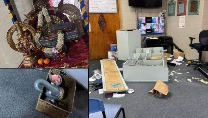 Extremists vandalise two Hindu temples in Australia, break Shivling and loot donation boxes: Read about the past 5 attacks by Khalistanis