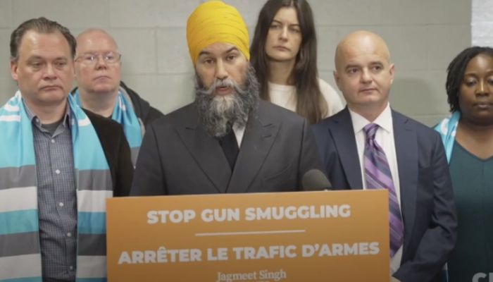 Khalistani Jagmeet Singh, who supports gun-wielding terrorists, says he will stop gun violence in Canada if elected prime minister