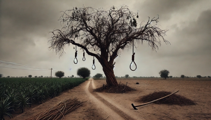 Pakistan: Bodies of Hindu farmer and his three children found hanging from a tree in Sindh