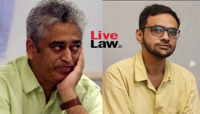 LiveLaw reports Umar Khalid's bail hearing being adjourned omitting this crucial fact, Rajdeep Sardesai uses it to cry 'injustice': Here is the truth