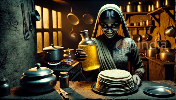 Maid caught in Ghazibad mixing urine in roti dough