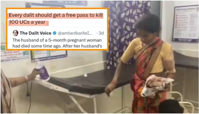 MP: Video of pregnant woman cleaning blood from hospital bed leads to genocidal calls against upper castes