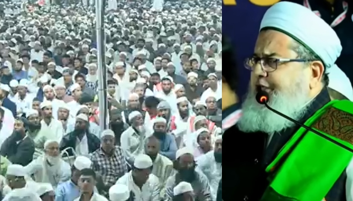 Amid ‘Allah-hu-Akhbar’ slogans, Islamists at anti-Waqf AIMPLB meeting call for ‘civil war’, Maulanas ask Muslims to hit streets against the government