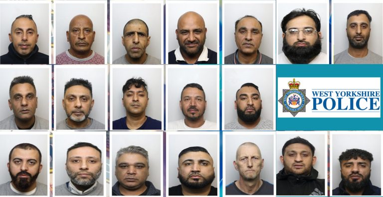 Grooming gangs in UK: Shahzad, Nadeem, Sajid and 17 others sentenced to 219 years in jail for rape and sexual abuse of 4 young girls in West Yorkshire