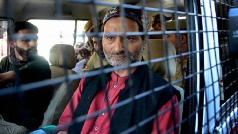 Convicted terrorist Yasin Malik goes on hunger strike in Tihar Jail seeking high court’s intervention on health concerns