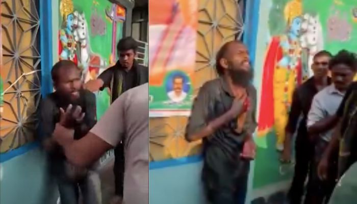 Andhra Pradesh: Man caught attempting to desecrate a Hindu temple, Islamists spread falsehoods claiming Muslim man was forced to chant ‘Jai Shri Ram’