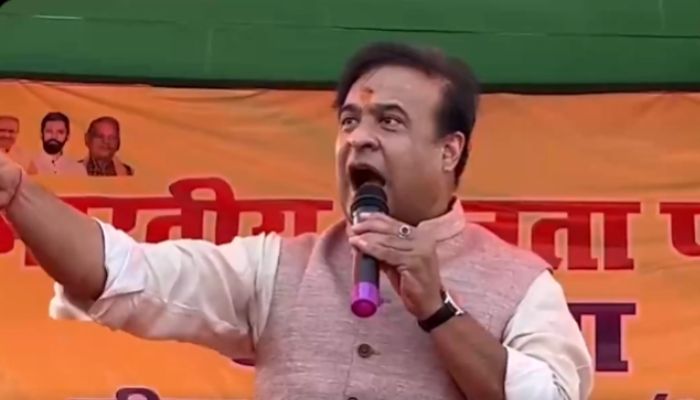 Himanta Biswa Sarma warns against demographic change in Jharkhand, calls for Hindu unity to prevent land from being looted by Irfan and Ansari