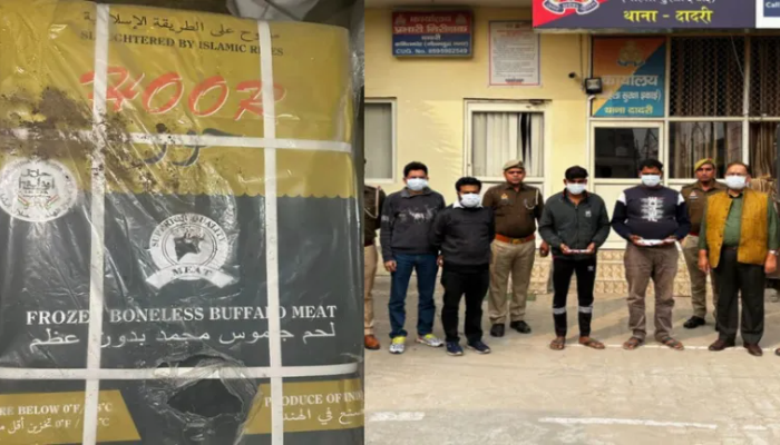 Police seizes 1,85,000 kg cow meat marked as ‘Buffalo meat’ and ‘Hoor’ brand in Noida, BJP MLA says 8000 cows slaughtered in West Bengal