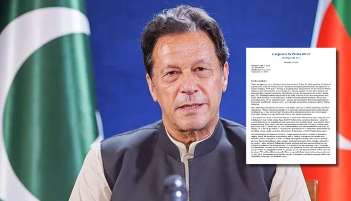Over 40 US lawmakers write to President Biden to seek release of ex-Pakistan PM Imran Khan, Pak foreign ministry directs media not to cover the story