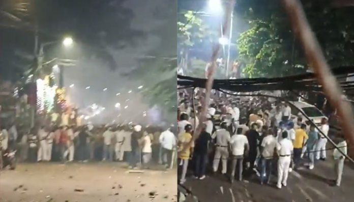 Maa Kali visarjan procession attacked in Kolkata, BJP leaders demanded for CAPF deployment