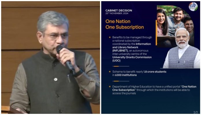 One Nation One Subscription scheme launched