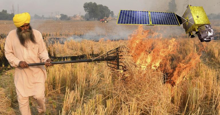 After reports of reduction in farm fires in Punjab, new evidence shows farmers have devised a way to avoid NASA satellites while burning stubble, shows why air pollution remains high