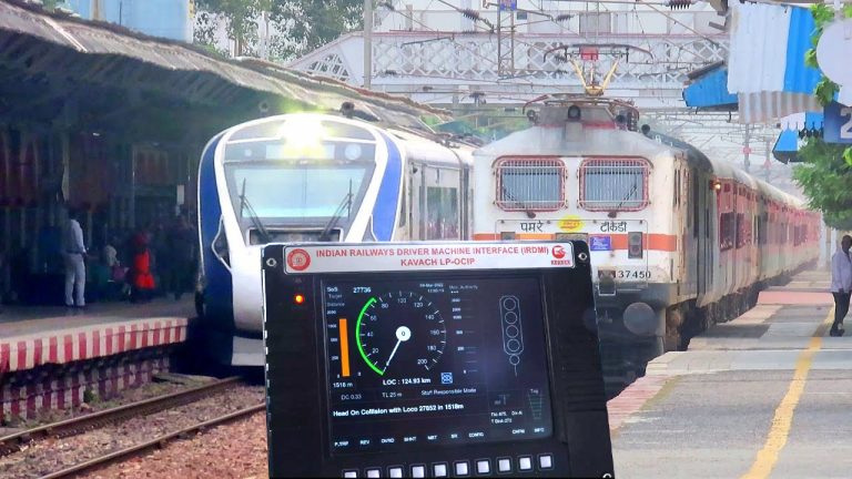 Indian Railways accelerates deployment of Kavach 4.0, 10,000 locomotives and over 14,375 km tracks to be equipped with the Automatic Train Protection System