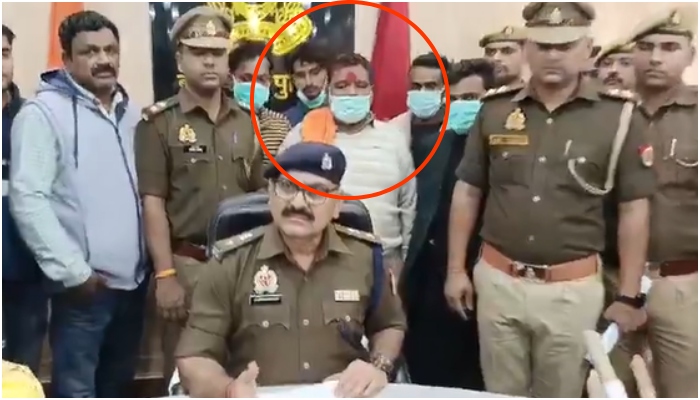UP: Cow smuggler Umar dressed as Hindu sadhu, wearing saffron and holding Trishul, UP police arrest gang of 7