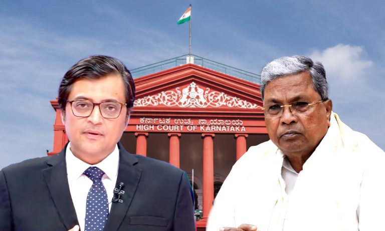 Karnataka HC stays probe against Arnab Goswami over ‘fake news’ complaint by Congress leader, calls it ‘Reckless registration of crime’