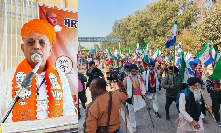MoS Bhagirath Choudhary invites protesting farmers for talks, says government is open for dialogue